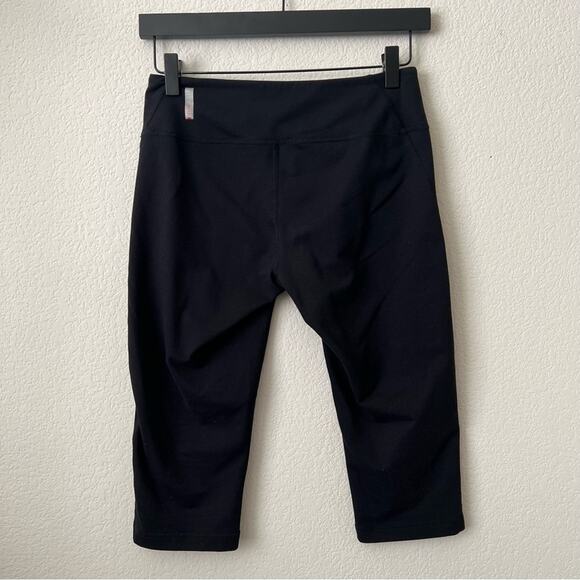 Zella crop leggings solid black capri cropped - Picture 3 of 6